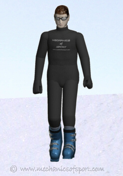It is always good to wear protective clothing when skiing